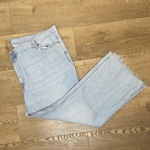 New mid rise boot cut plus size jeans size 26